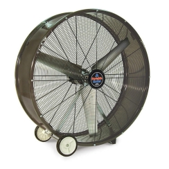 Triangle QBD Series 36 Inch 115V Single Phase Direct Drive Portable Cooler Fan With 1/2 HP Motor