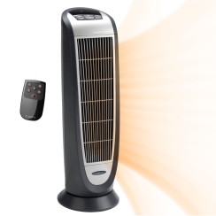 Lasko 23 Inch 5160 Ceramic Tower Electric Space Heater with Remote