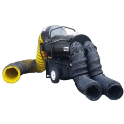 Flagro 390K BTU Recirculating Hood Diesel Indirect Fired Heater with Fuel Tank