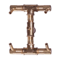 Warming Trends 12 Inch Crossfire Brass Burner and Plate
