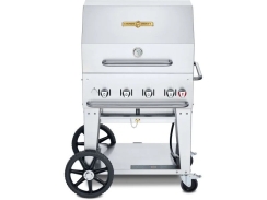 Crown Verity 30 Inch Roll-Dome Package Mobile Gas Grill