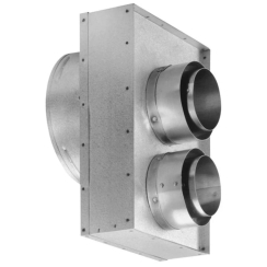 Empire Rushmore 4 x 6 Inch Co-Axial to Co-Linear Direct Vent Adaptor