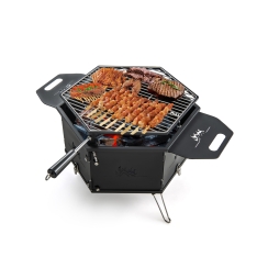 Costway 30 Inch Flat-Pack Portable Charcoal Grill