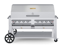 Crown Verity 48 Inch Mobile Rental Roll-Dome Propane Grill