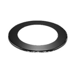 Superior Snap-Pack 6-Inch Diameter Black Trim Collar