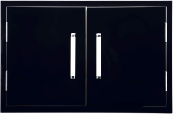 Whistler Grills Black Stainless Steel Double Door