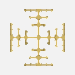 Fire By Design 18 Inch Pro Series Snowflake Gas Fire Pit Burner