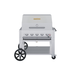 Crown Verity 36 Inch Roll-Dome Package Mobile Gas Grill