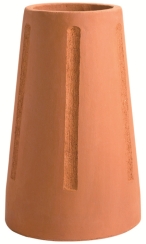 Superior Clay 20 Inch Cannon Barrel Clay Chimney Pot