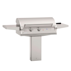 Fire Magic 30 Inch Accessible Analog Patio Post-Mount Electric Grill