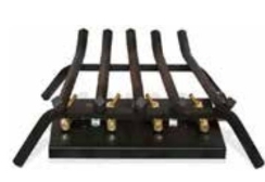 Warming Trends 36 Inch H-Style CROSSFIRE Outdoor Gas Fireplace Burner - Mercury Ignition