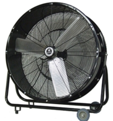 TPI 24 Inch 5400 CFM Swivel Portable Blower Fan - 120 Volt
