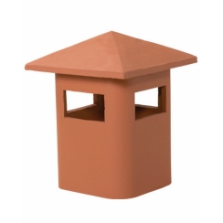 Superior Clay Peerless Glazed Chimney Pot