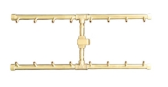Warming Trends 24 x 8 Inch H-Style CROSSFIRE Brass Burner
