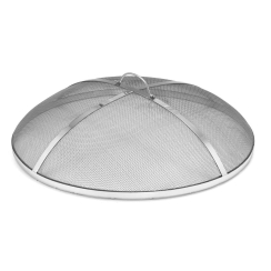 Good Directions 27 Inch Heavy-Duty Stainless Steel Spark Screen with Lifter for Fire Bowls