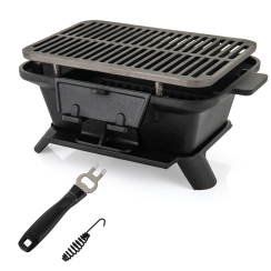 Costway 16 Inch Cast Iron Charcoal Hibachi Grill