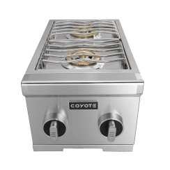 Coyote Outdoor Living 12 Inch Double Side Gas Burner