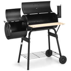 Costway 46 Inch Portable Backyard Charcoal BBQ Grill