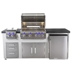 Whistler Grills Stainless Steel Double Door and Single Drawer Combo