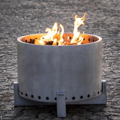The Outdoor Plus 20 Inch Gravity Smokeless Woodburning Fire Pit