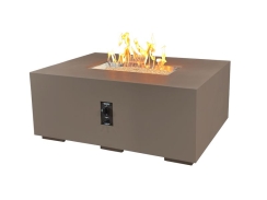 Outdoor Greatroom Company 48 Inch Cove Concrete Linear Gas Fire Pit Table