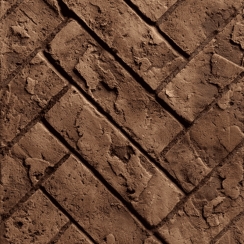 Kingsman 3 Piece Refractory Herringbone Liner Kit - For ZVF24 Series Fireplaces