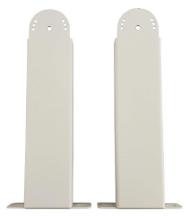 Bromic White Short Mounting Bracket for Tungsten Smart-Heat Electric Heaters