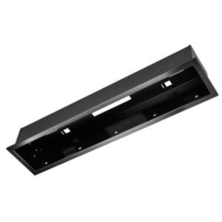 Heatstrip Flush Mount Kit Black Enclosure with Black Trim for Intense Series Electric Heaters