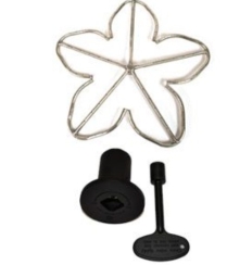 The Fire Pit Gallery 12 Inch Match Light Penta Gas Fire Pit Kit