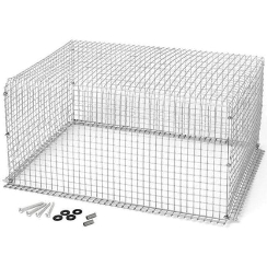 Napoleon Direct Vent Pipe Heat Guard - For Direct Vent Stoves and 4 Inch x 7 Inch Venting Systems