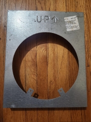 Majestic DVP-HVS Horizontal Pipe Support - 5 Inch Diameter