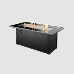 Outdoor Greatroom Company 60 Inch Monte Carlo Gas Fire Table - DSI