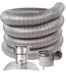 Kingsman Z58HT Round Horizontal Chimney Pipe Vent Termination