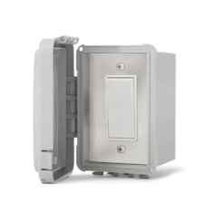 Schwank Simple On/Off Single Weatherproof Surface Mount Control Switches for Electric Heaters