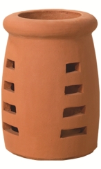 Superior Clay 13 Inch Queen Anne Clay Chimney Pot