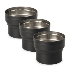 Ventis Double-Wall Black Stove Pipe Screw Pack - For Ventis Stove Pipe