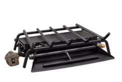 Monessen 24 Inches Double Tube Vented Gas Burner with Remote and Intermittent Pilot Ignition