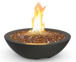 American Fyre Designs 24 Inch Marseille Gas Fire Bowl - Manual Ignition