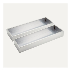Falmec Stainless Steel Herb Growing Trays for Spazio Vent Hoods