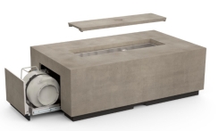 American Fyre Designs 60 Inch Legend LP Select Propane Fire Table - Flame Sense Manual Ignition