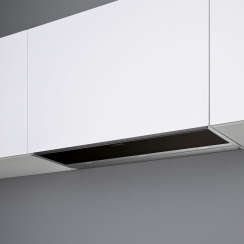 Falmec Move 36 Inch 500 CFM Black Glass Wall Mount Hood