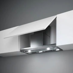 Falmec Virgola 24 Inch Stainless Steel 500 CFM Wall Mount Hood