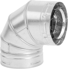 Superior 8DVL 90 Degree Direct Vent Elbow