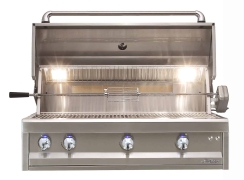 Artisan 42 Inch Professional Series 3 Burner Built-In Gas Grill with Electronic Ignition