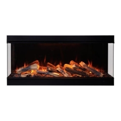 Amantii 48 Inch LumaForest Bay Front Electric Fireplace