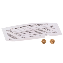 Broilmaster Natural Gas to Propane Conversion Kit For S5 -  P5 -  and D5 Grills