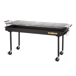 Crown Verity 60 Inch Charcoal BBQ Grill and Cover