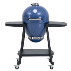 Sunjoy 20 Inch Kamado Style Charcoal Grill and Smoker