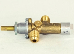 Fire Garden Manual Valve with Nut for Tempest Torch Gas Units