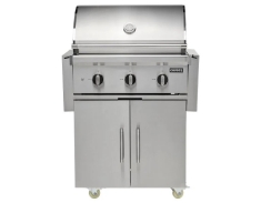 Coyote Outdoor Living C3C30 30 Inch 3-Burner Freestanding Gas Grill with Cart